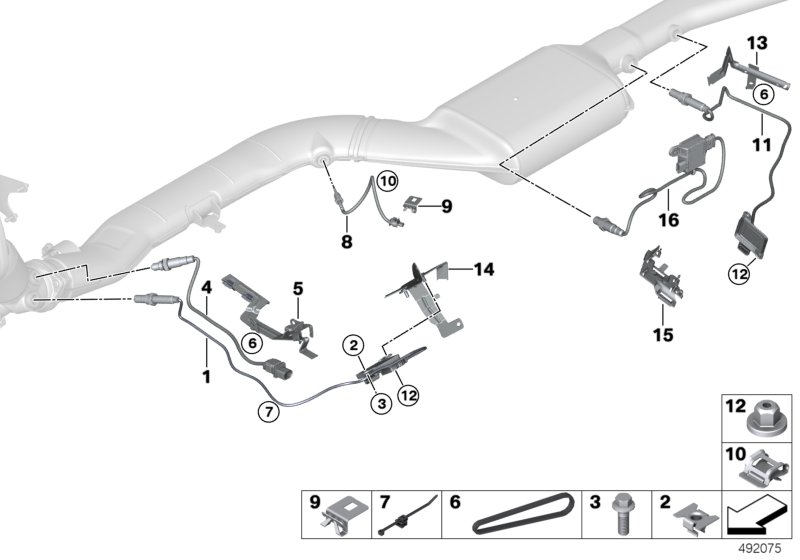 BMW 13 62 7 791 592 - Lambda Sensor parts5.com