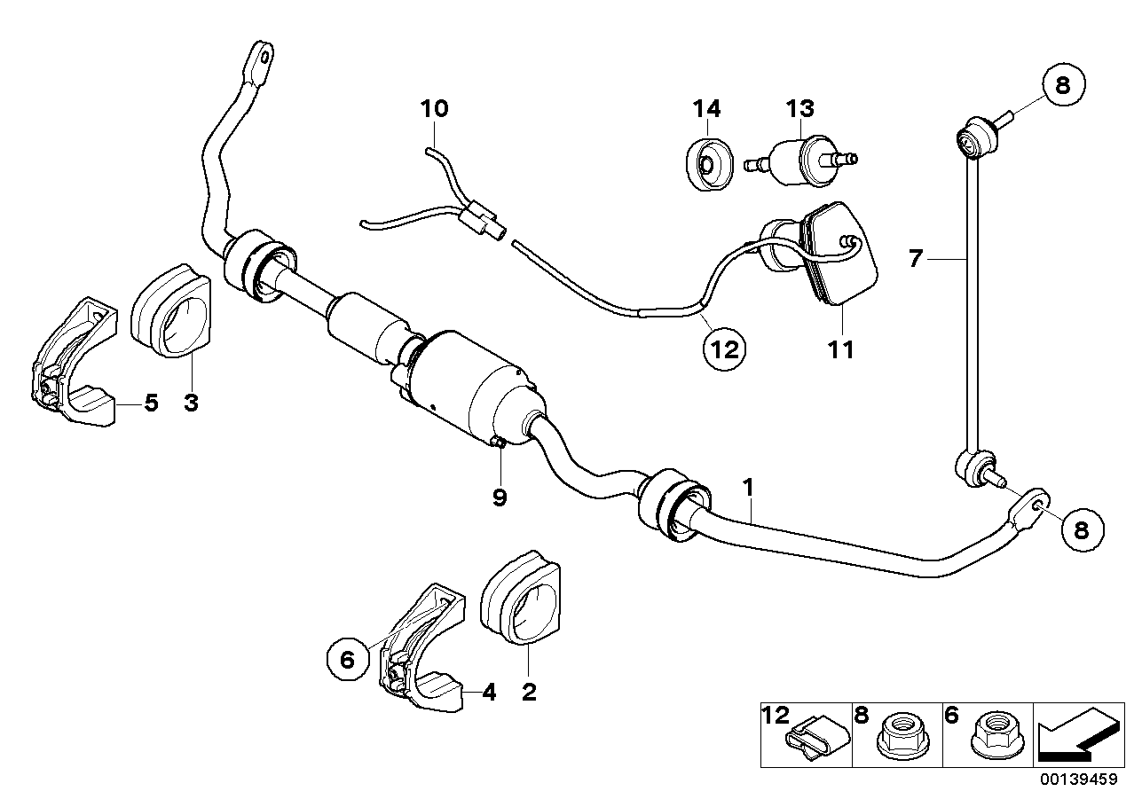 BMW 13 32 1 277 497 - Filtru combustibil parts5.com