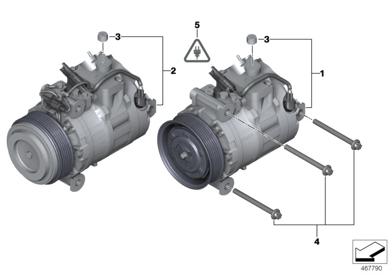 BMW 64 52 6 956 716 - Kompresor, klimatizace parts5.com