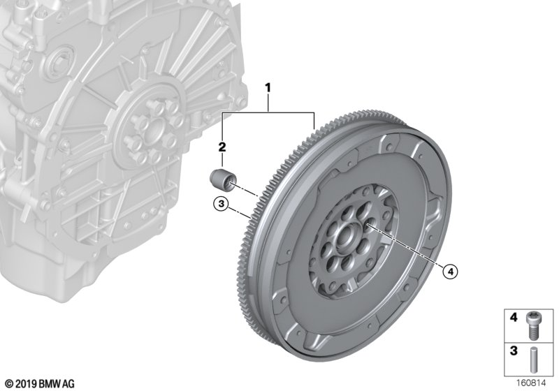 BMW 21 20 7 594 958 - Volante motor parts5.com