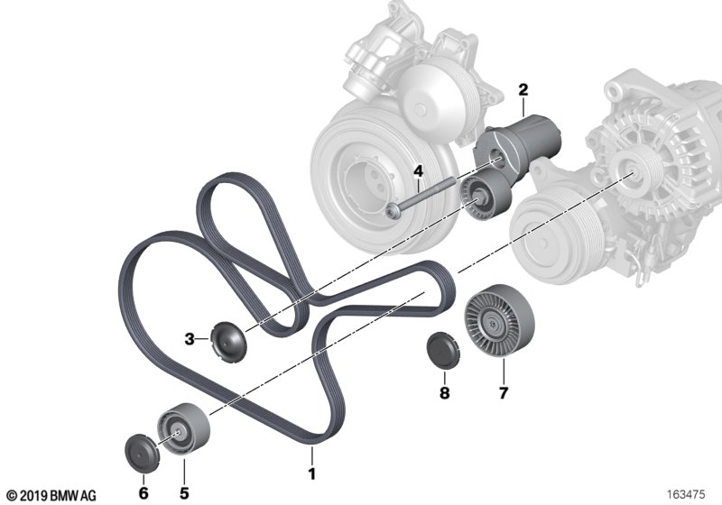 BMW 11 28 8 512 068 - Keilrippenriemen parts5.com