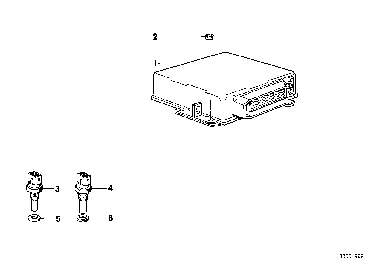 BMW 13 62 2 242 184 - Sensor, coolant temperature parts5.com