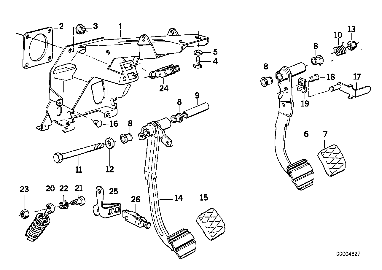 BMW 61 31 8 360 417 - Prekidač za stop-svetlo parts5.com