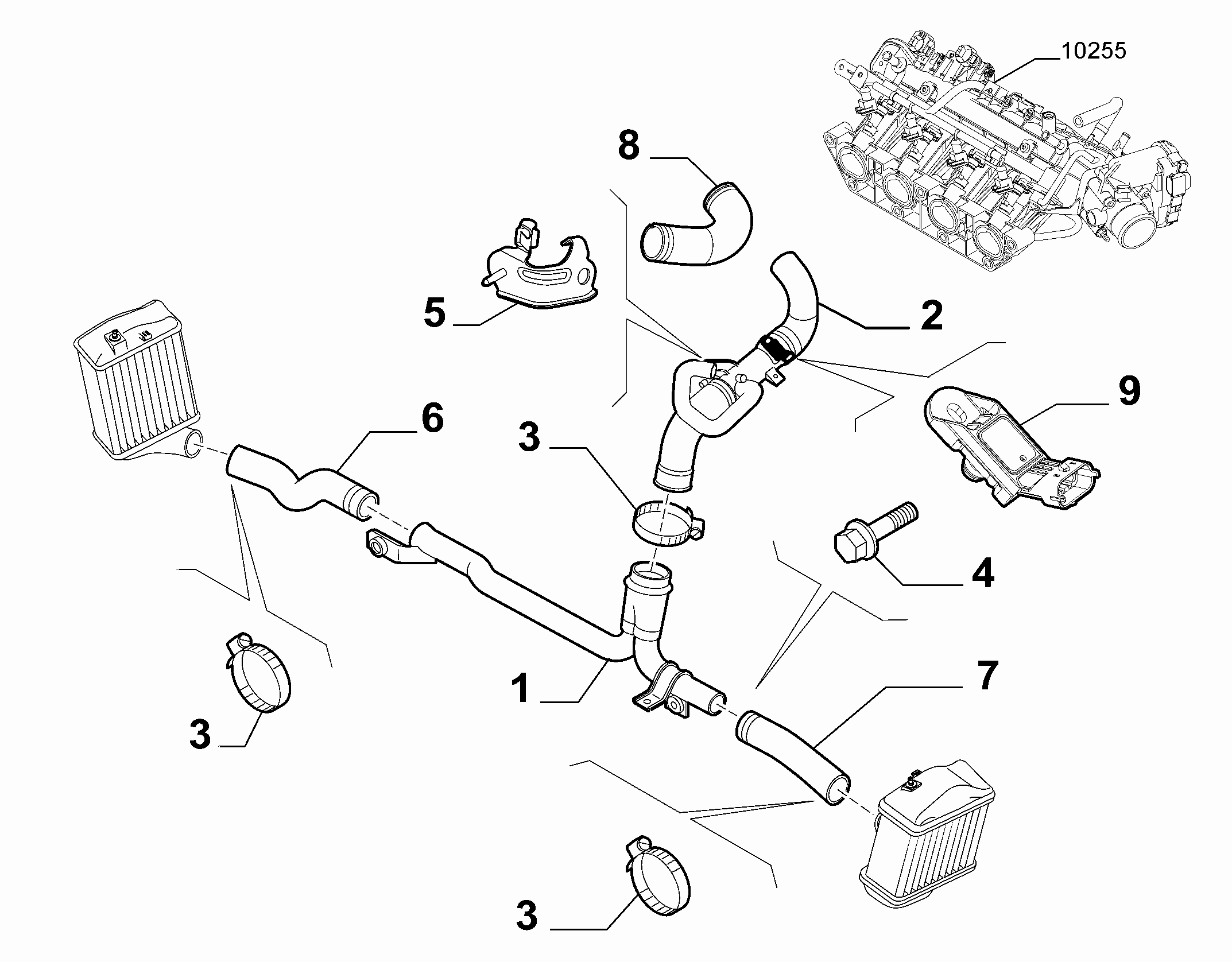 FIAT 55219294 - Sensor, Ladedruck parts5.com