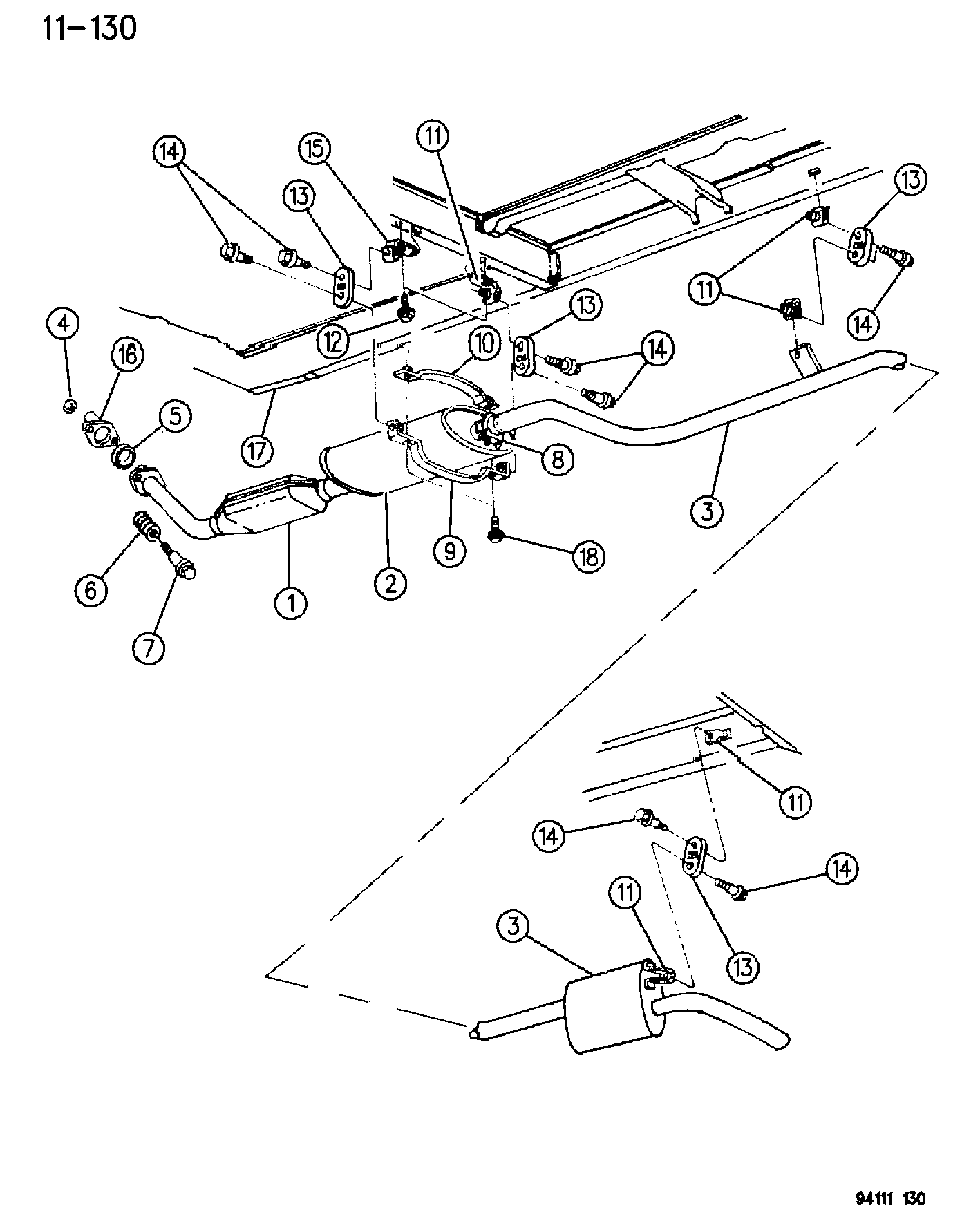 Chrysler 610 0499 - Matice, kolektor výfukových plynů parts5.com