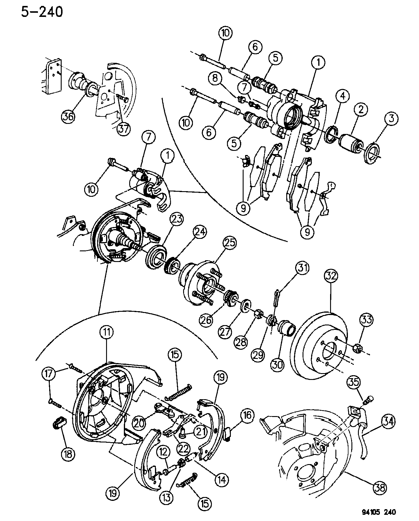 Plymouth 4 720 644 - Set placute frana,frana disc parts5.com