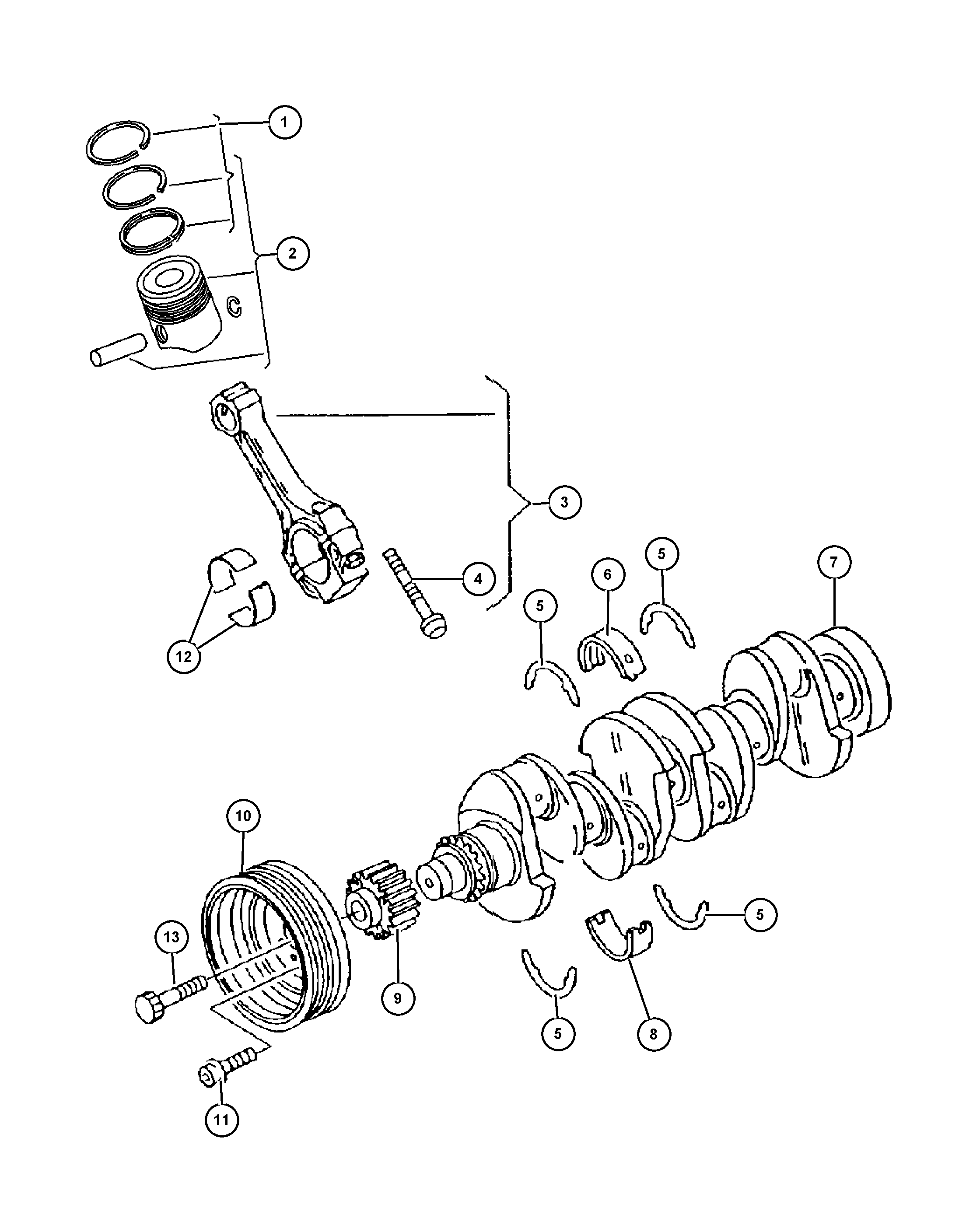 Chrysler 68001 304AA - Jermenica,rocicna gred parts5.com