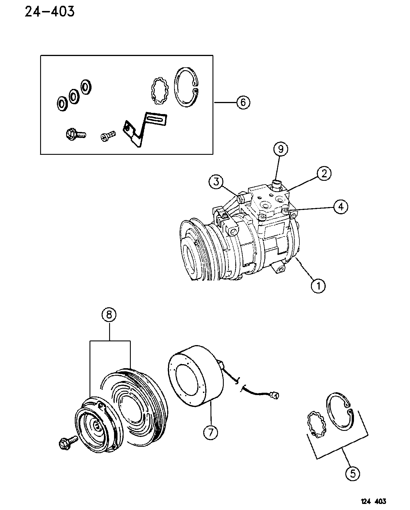 Chrysler 526 4732 - Compresor, climatizare parts5.com