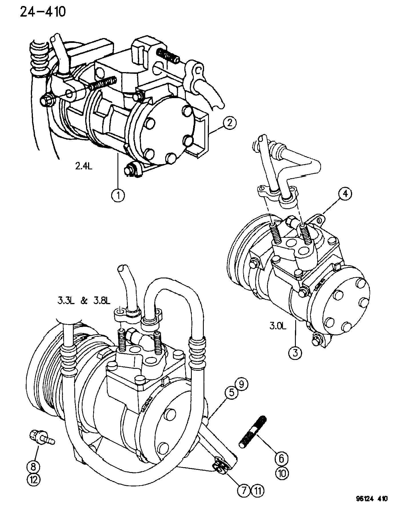 Chrysler 467 7205 - Kompresor klimatizácie parts5.com