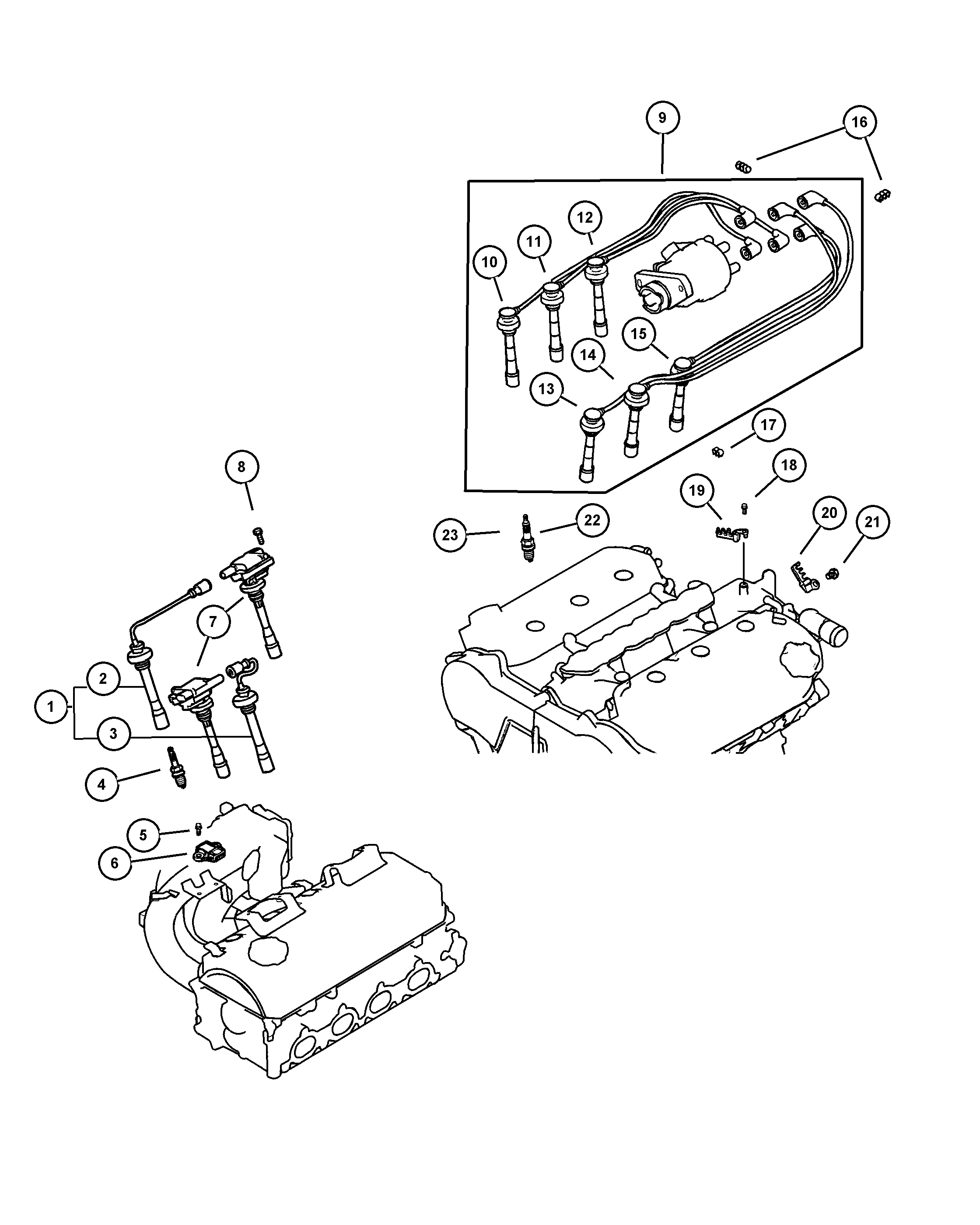 Chrysler SP0RC 8PYP4 - Spark Plug parts5.com