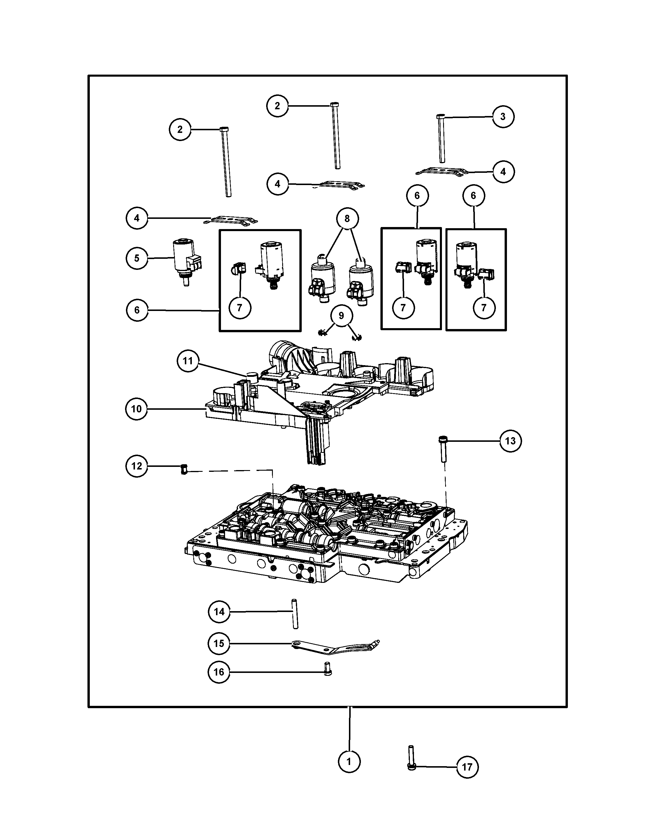 Dodge 52108 304AA - Filtre hydraulique, boîte automatique parts5.com