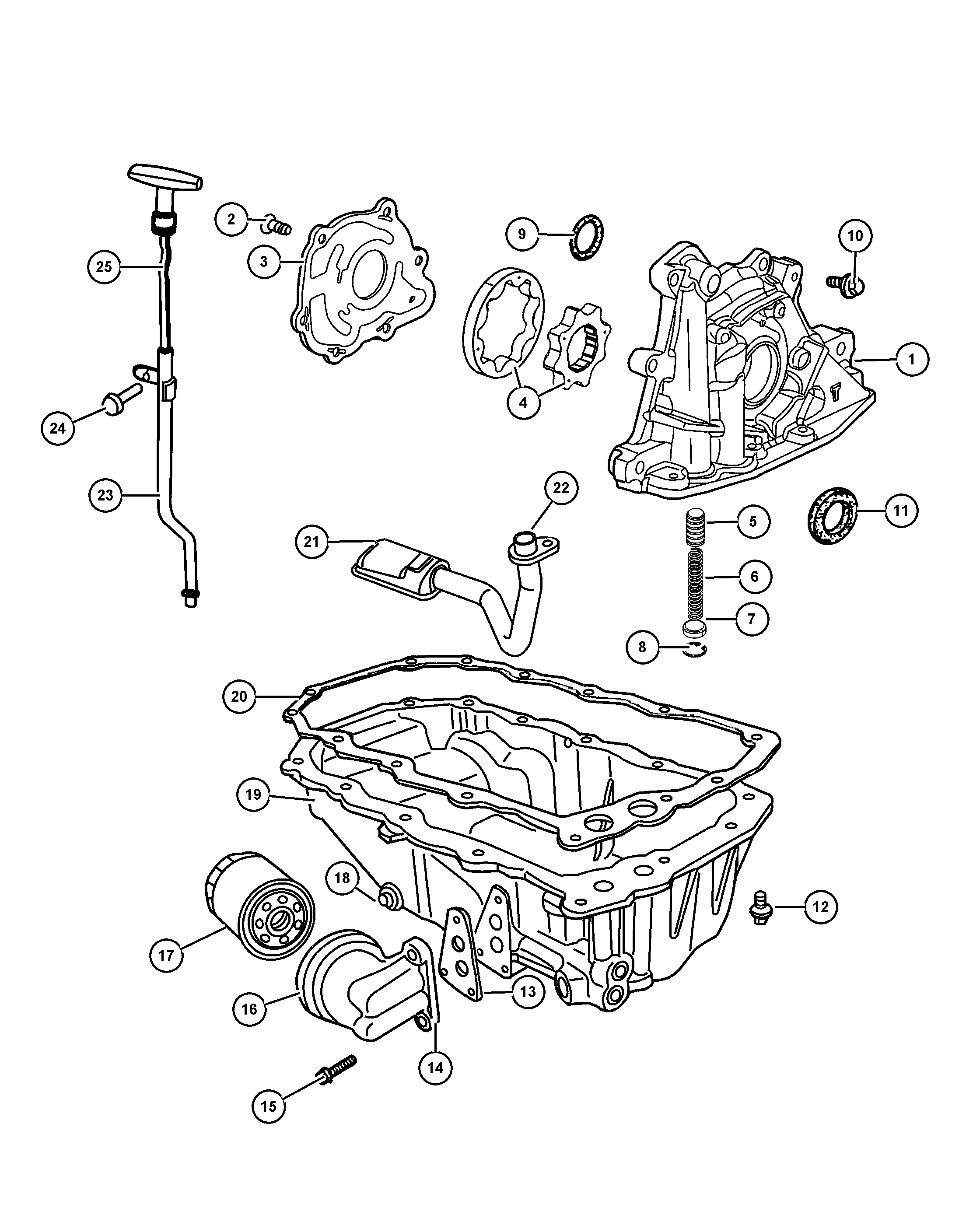 Chrysler 4105 409AC - Φίλτρο λαδιού parts5.com