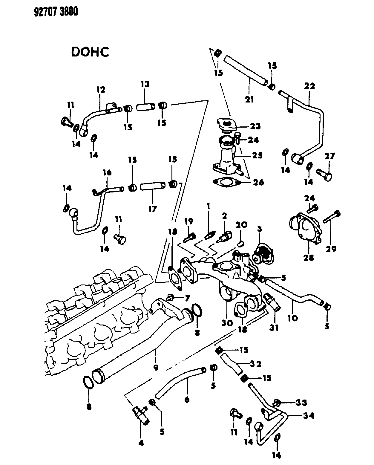 Mitsubishi MB66 0701 - Tapa, tubuladura de relleno de aceite parts5.com