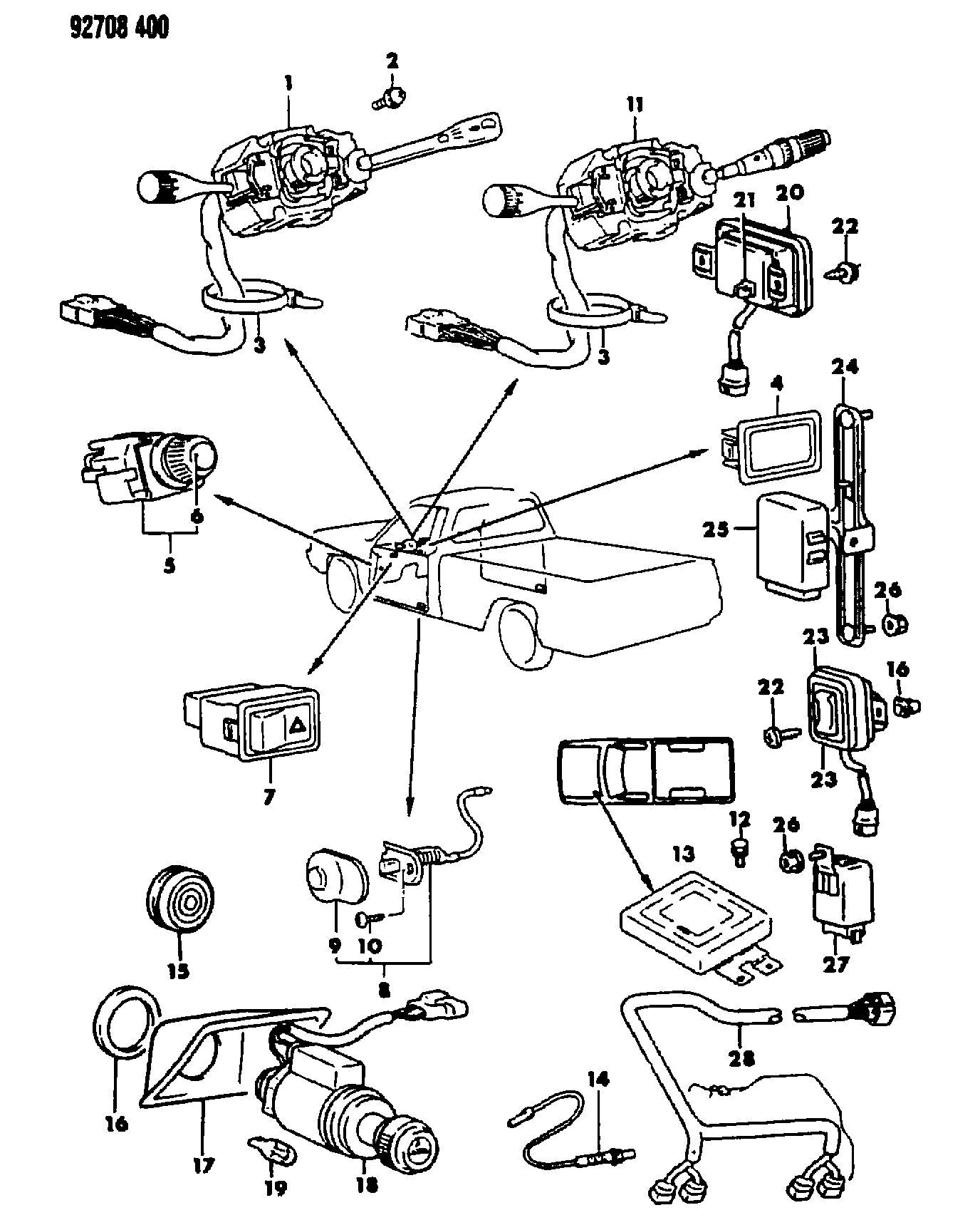 Chrysler MD143 490 - Lamda-sonda parts5.com