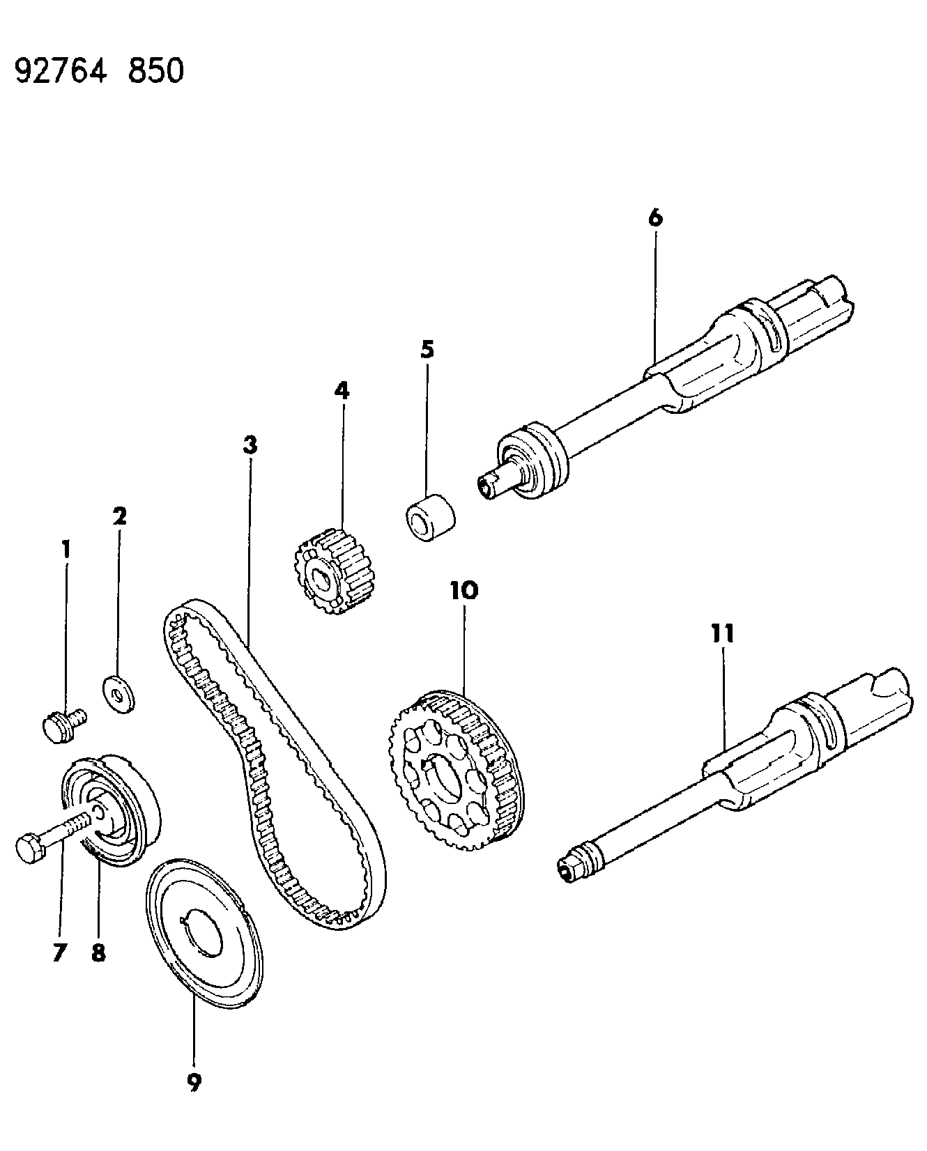 Dodge MD182 295 - Triger kayışı parts5.com