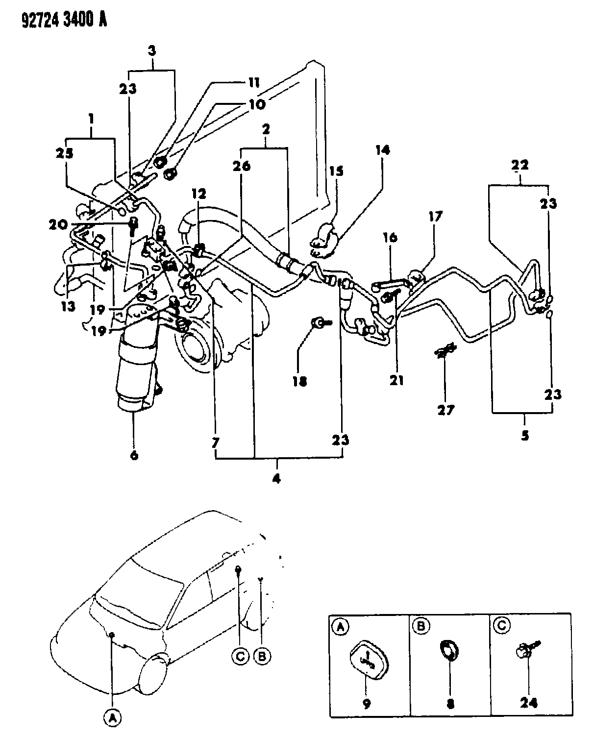 Hyundai MB89 9497 - Sušárna, klimatizace parts5.com