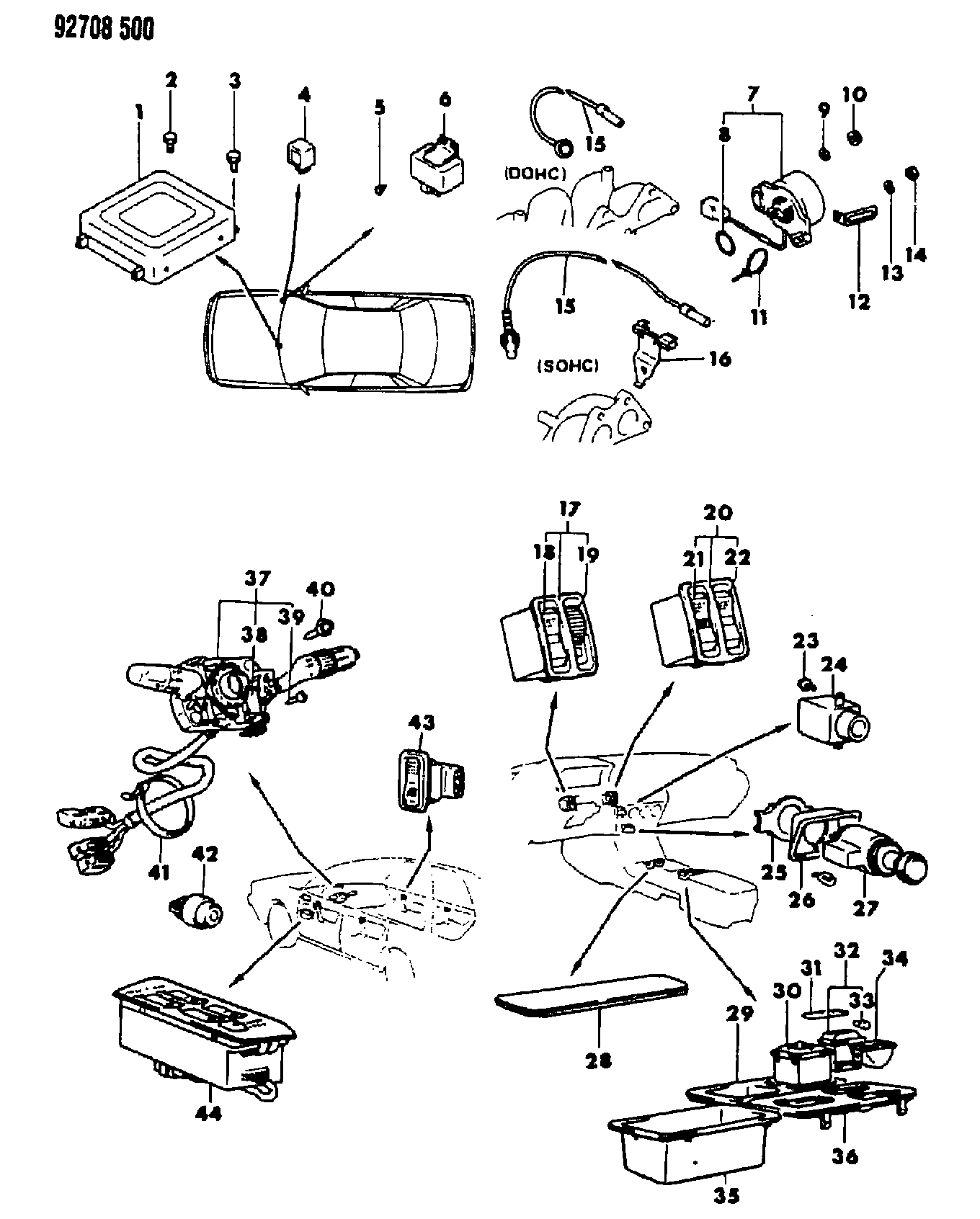 Mitsubishi MD13 6491 - Lambda sonda parts5.com