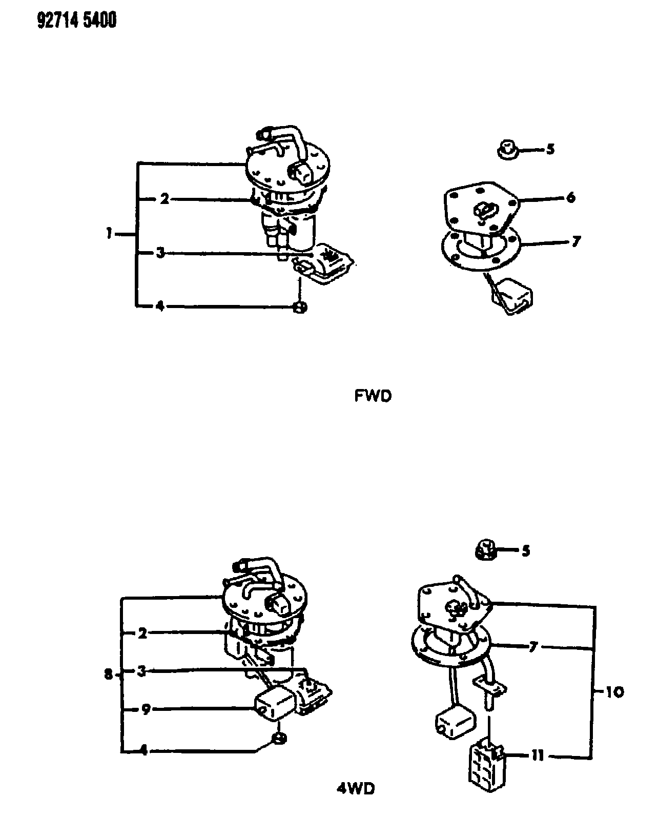 Mitsubishi MB831561* - Pompa combustibil parts5.com