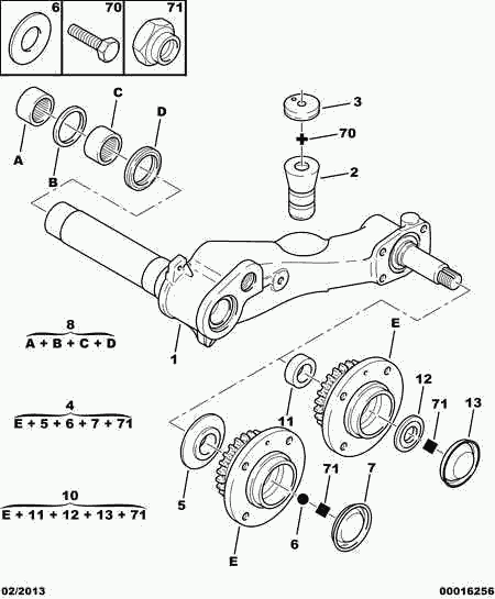 NATIONAL 5132 62 - Set rulment roata parts5.com