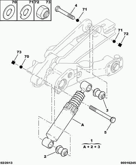 CITROËN 5206 N5 - Iskunvaimennin parts5.com