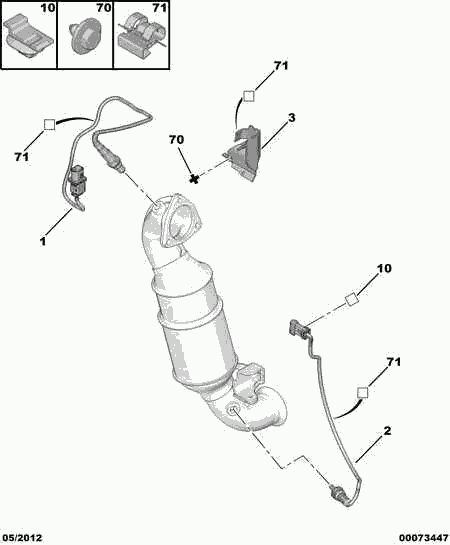 PEUGEOT 1618 HC - Lambda Sensor parts5.com