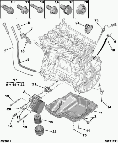 FIAT 98 088 666 80 - Oil Cooler, engine oil parts5.com