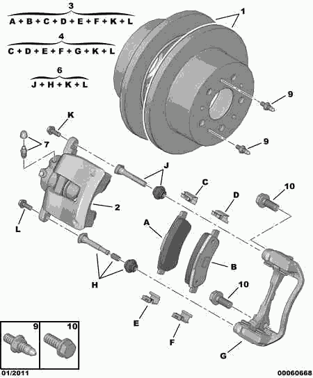 PEUGEOT (DF-PSA) 4249 31 - Disc frana parts5.com