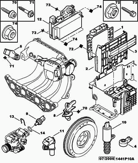 PEUGEOT 1338.F8 - Sensor, coolant temperature parts5.com