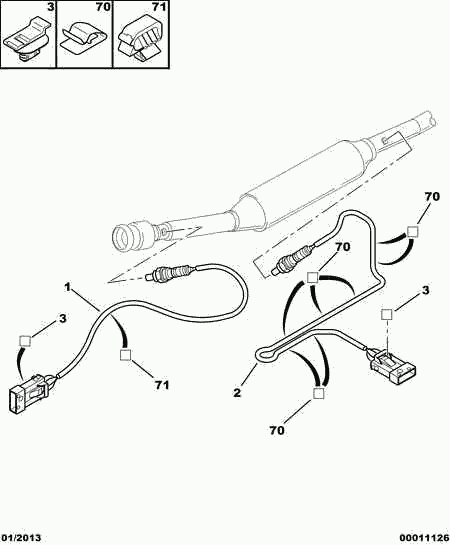 CITROËN 16 28T H - Lambda Sensor parts5.com