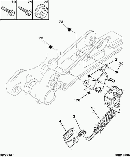 CITROËN 4861 84 - Pidurijõuregulaator parts5.com