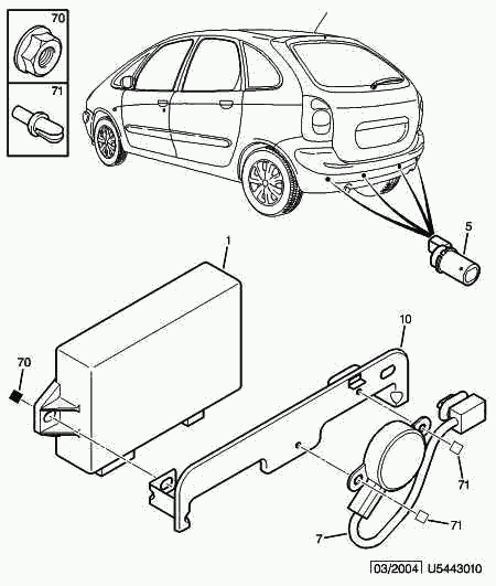 CITROËN 9023.G0 - Remache expandible parts5.com