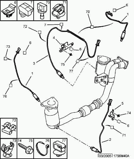 CITROËN 16 28P L - Sonde lambda parts5.com