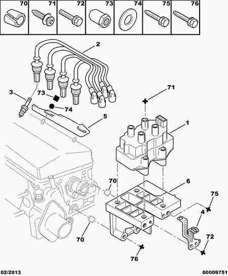 PEUGEOT 5962 7Q - Buji parts5.com