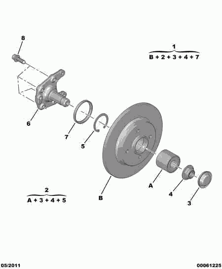 DS 3748 94 - Set rulment roata parts5.com