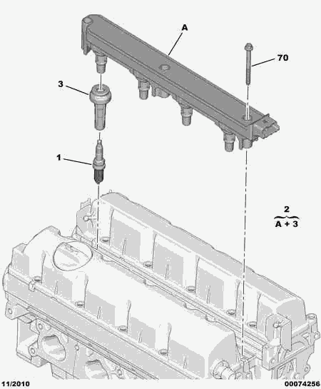 PEUGEOT (DF-PSA) 5960 F7 - Μπουζί parts5.com