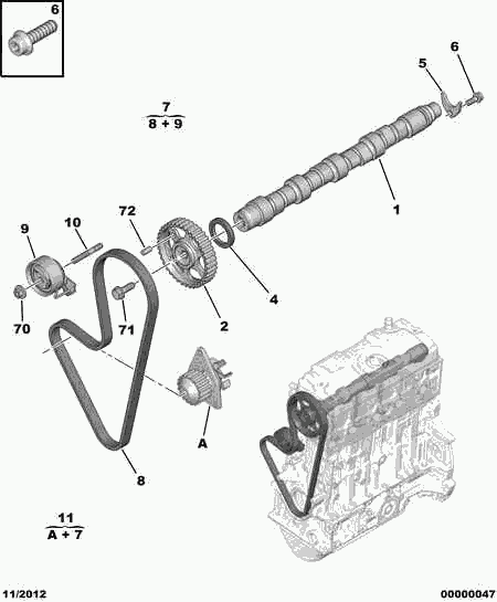 PEUGEOT 0816.F0 - Timing Belt parts5.com