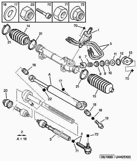 CITROËN 3812.C6 - Aksiyel mafsal, tekerlek sevk çubuğu parts5.com