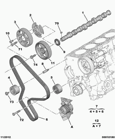 CITROËN 16 095 246 80 - Water Pump & Timing Belt Set parts5.com