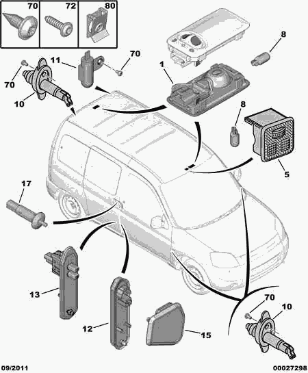 Vauxhall 6 36 685 - Rola intinzator,curea distributie parts5.com