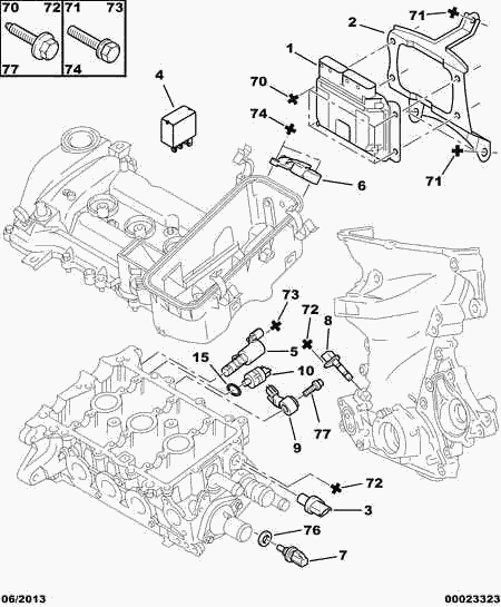 CITROËN/PEUGEOT 1131.J1 - Sensör, yağ basıncı parts5.com