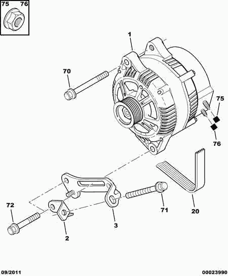 Alfa Romeo 5750.QN - V-Ribbed Belt parts5.com