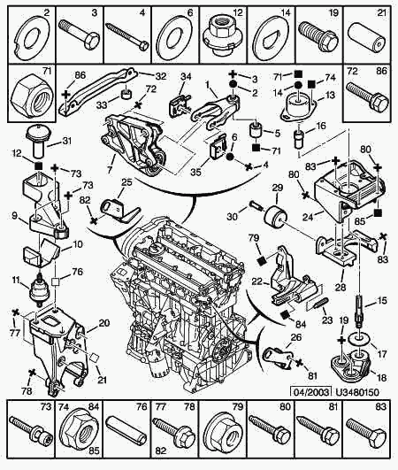 PEUGEOT 1844.77 - Moottorin tuki parts5.com