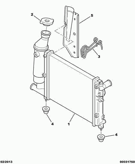 Cummins 1327 32 - Filtr płynu chłodzącego parts5.com