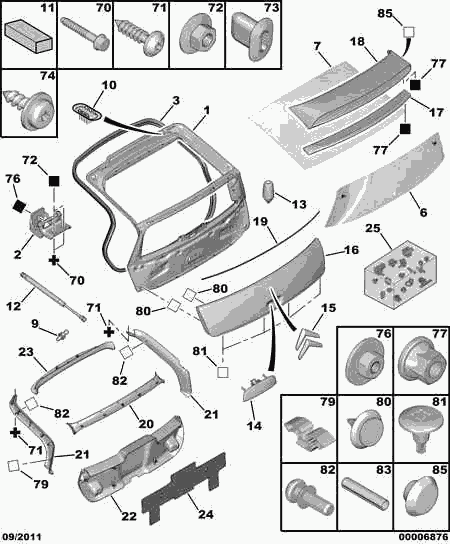 Scania 8123 70 - Anillo de junta, tapón roscado de vaciado de aceite parts5.com