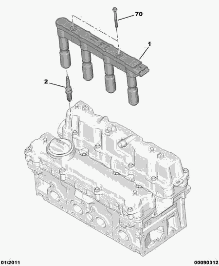 CITROËN 5960 G1 - Bujii parts5.com