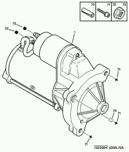 CITROËN 5802 Z5 - Käynnistinmoottori parts5.com