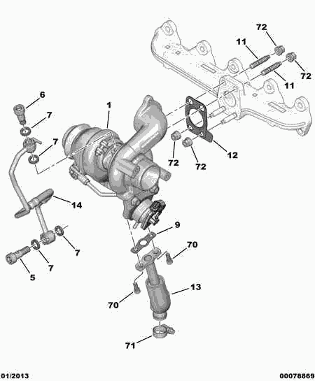 PEUGEOT (DF-PSA) 0376 64 - Zaptivni prsten parts5.com