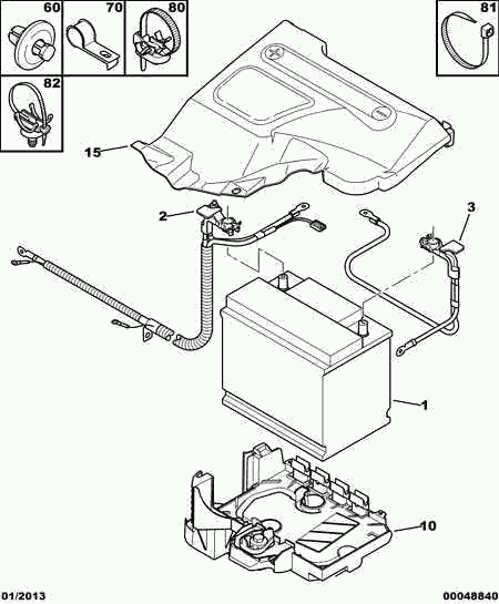 CITROËN/PEUGEOT 5600 NN - Starter Battery parts5.com