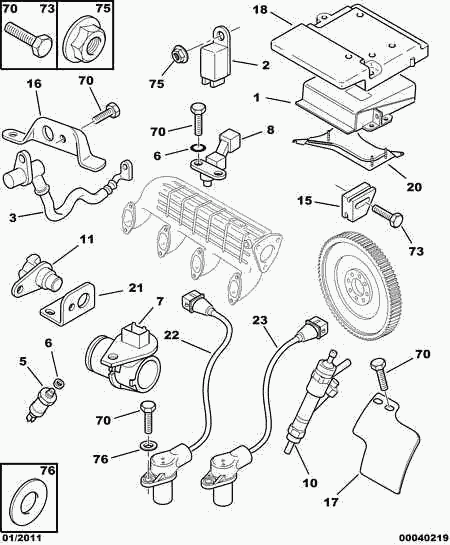 CITROËN/PEUGEOT 1920.PR - Sensor, Kraftstoffdruck parts5.com