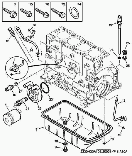 PEUGEOT 1109 T1 - Filtr oleju parts5.com